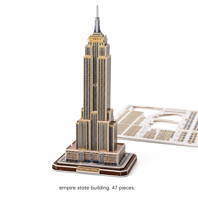 3D World Landmarks Puzzle