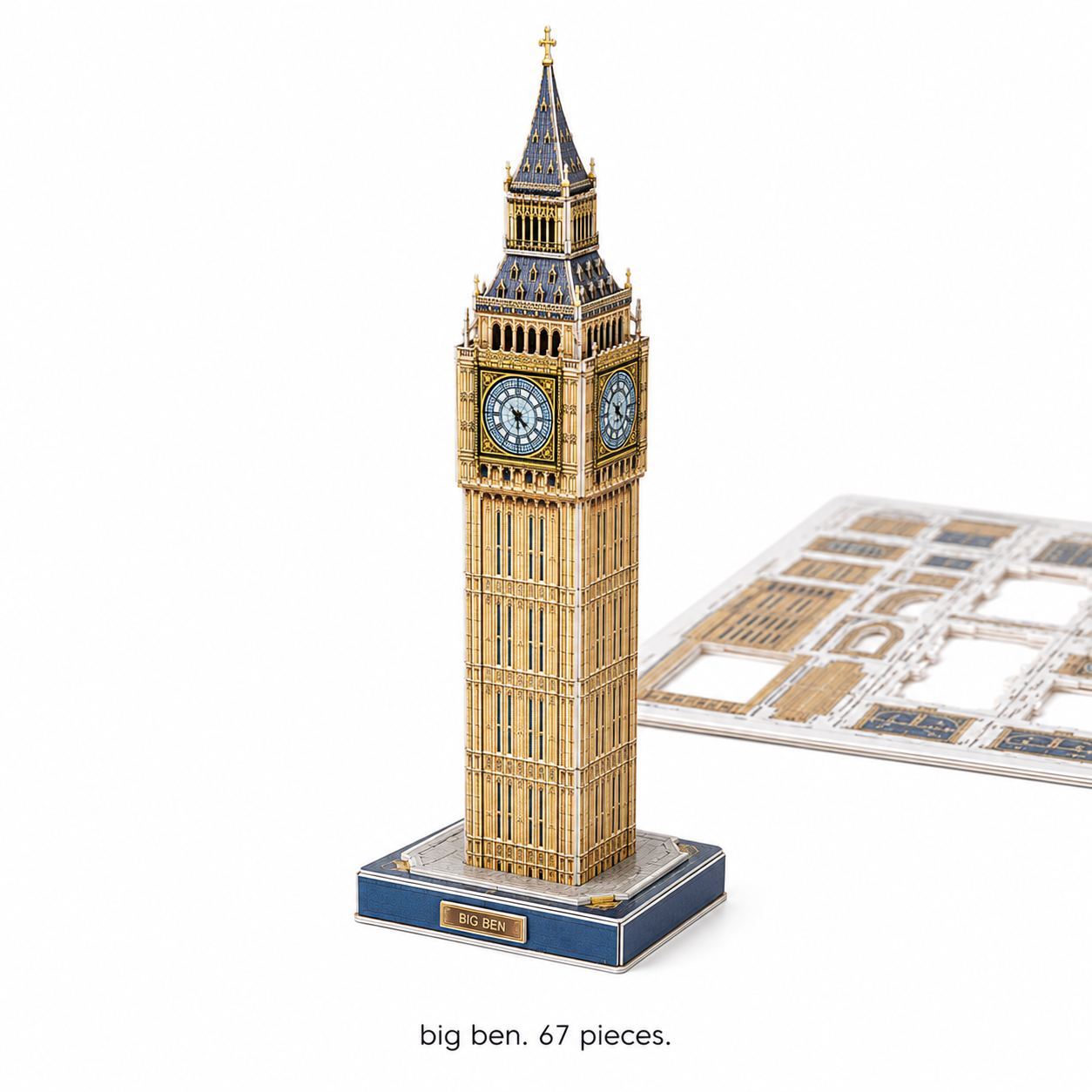 3D World Landmarks Puzzle