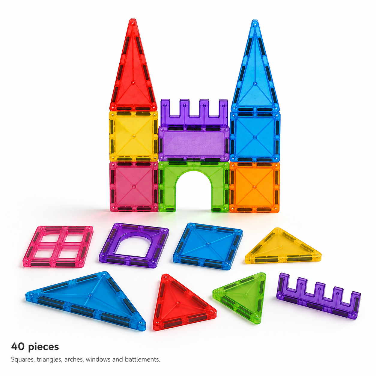 Medium Magnetic Stack Blocks