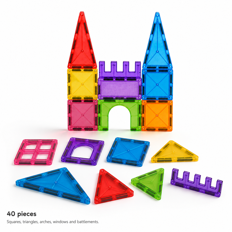 Medium Magnetic Stack Blocks