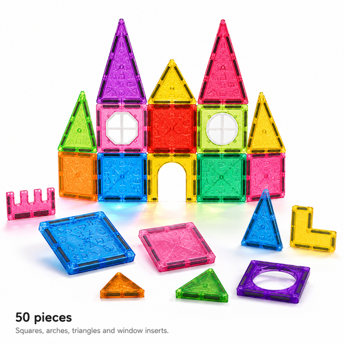 Preschool Magnetic Tile Set