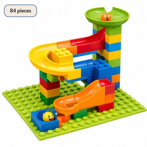 Marble Race Track Blocks, 84-504pc