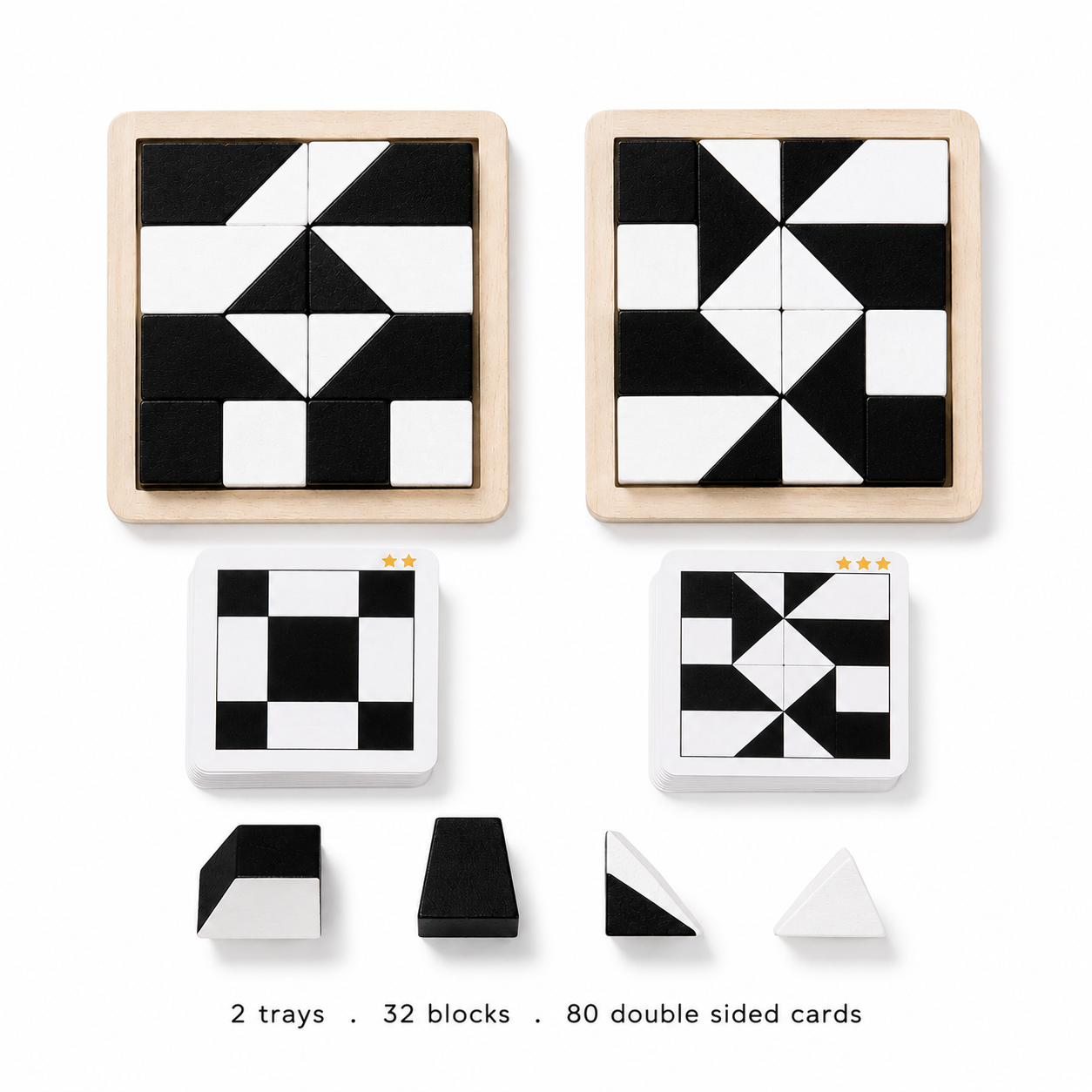 Geometric Battle Puzzle Blocks