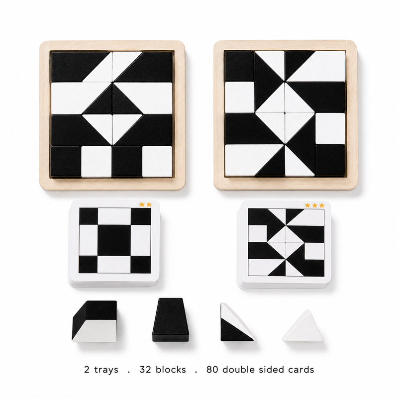 Geometric Battle Puzzle Blocks