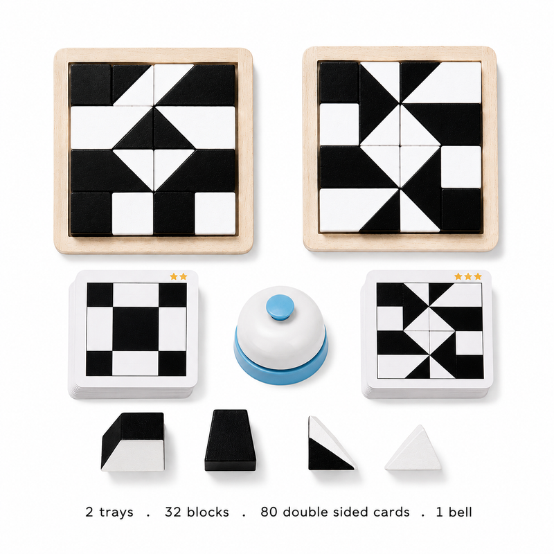 Geometric Battle Puzzle Blocks
