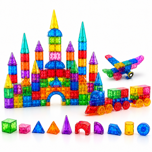 JJ7701 Transparent Magnetic Cubes