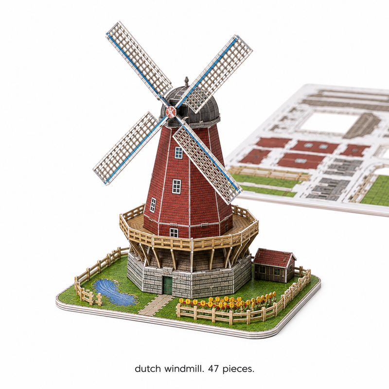 3D World Landmarks Puzzle