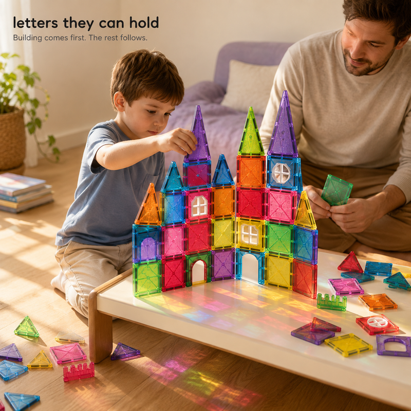 Preschool Magnetic Tile Set