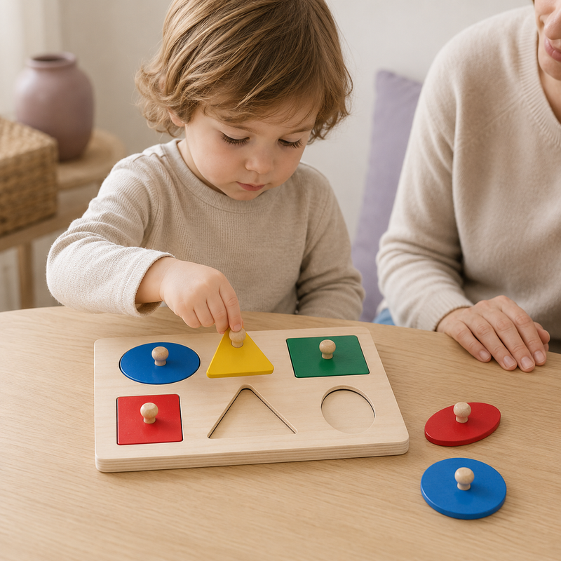 Montessori Geometric Sort Puzzle