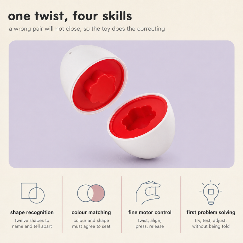 Smart Egg Shape Match Puzzle
