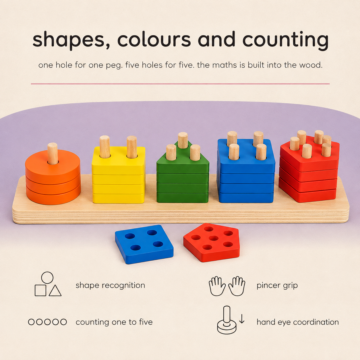 Montessori Sorting Stack Toy