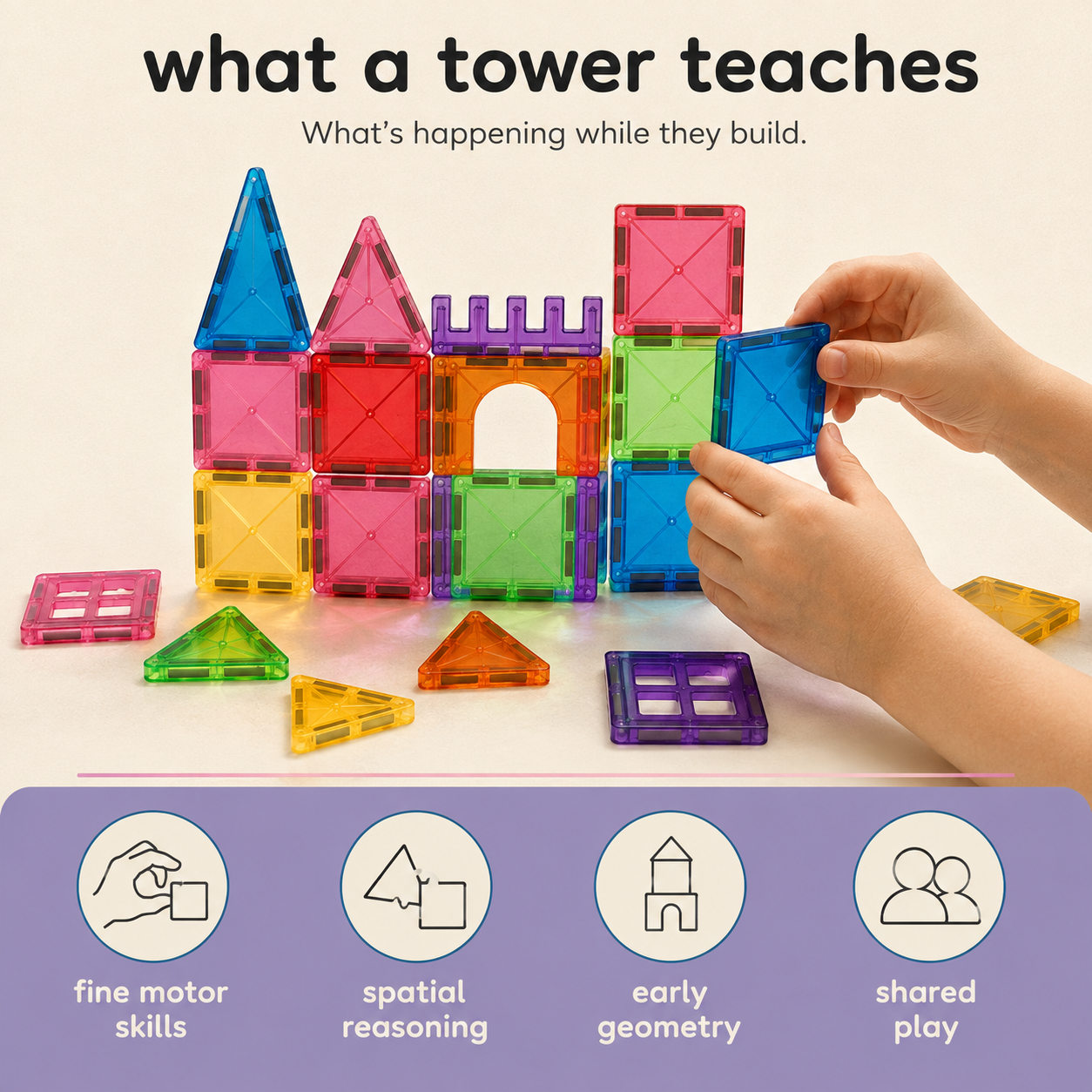 Medium Magnetic Stack Blocks
