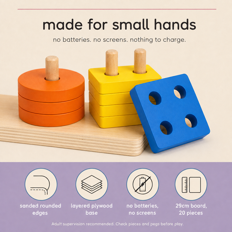 Montessori Sorting Stack Toy