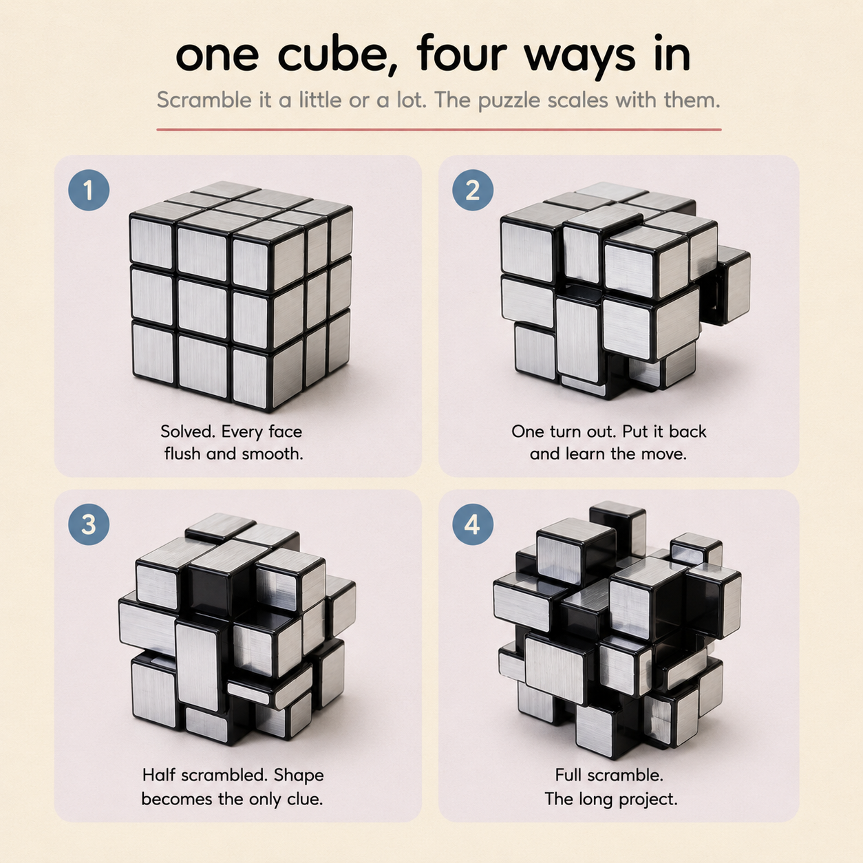 Mirror Cube 3x3 Puzzle