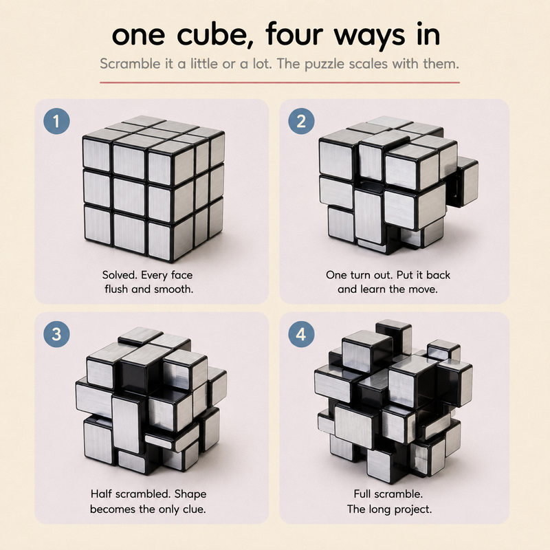 Mirror Cube 3x3 Puzzle