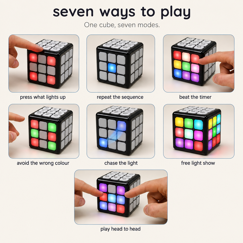 Flashing Musical Smart Cube