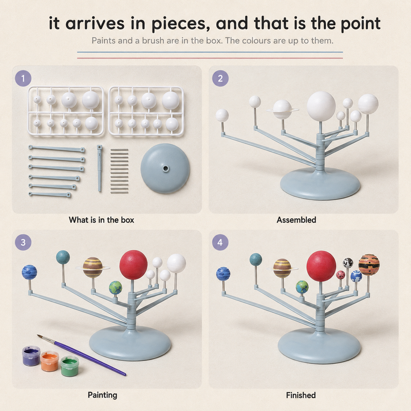 DIY Solar System Model Kit