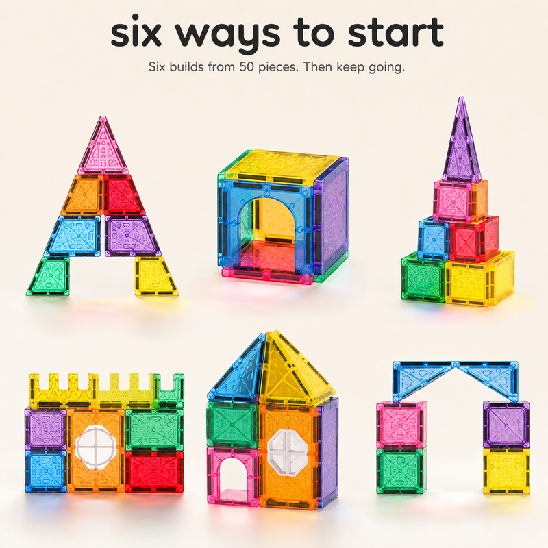 Preschool Magnetic Tile Set