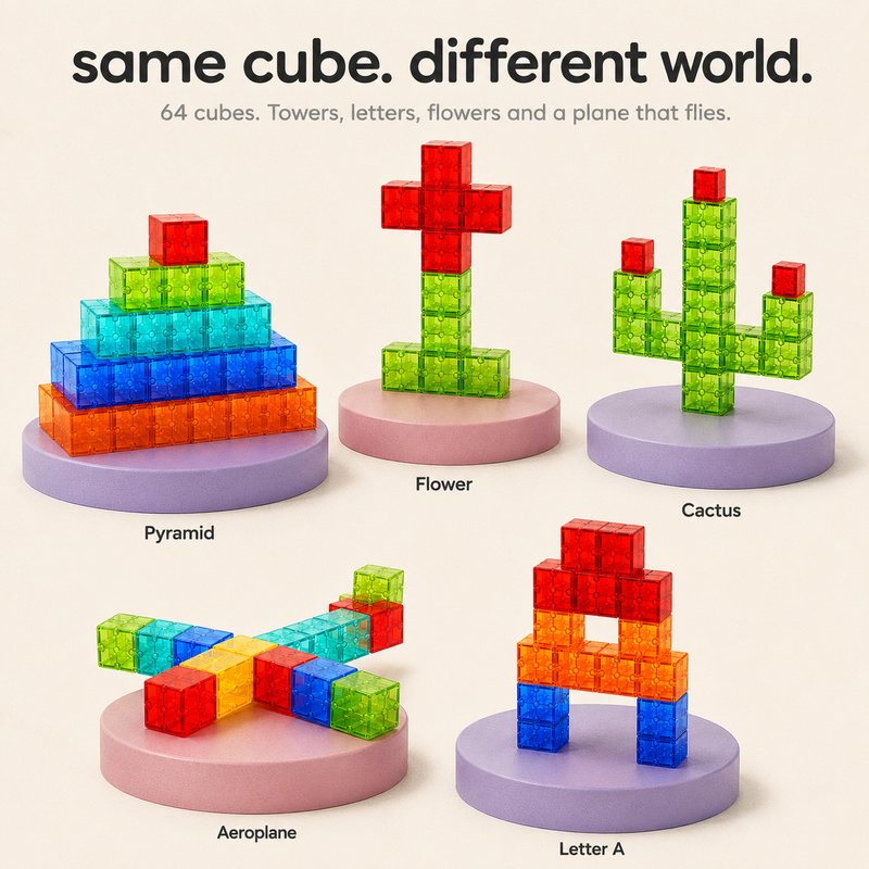 Magnet World Building Blocks