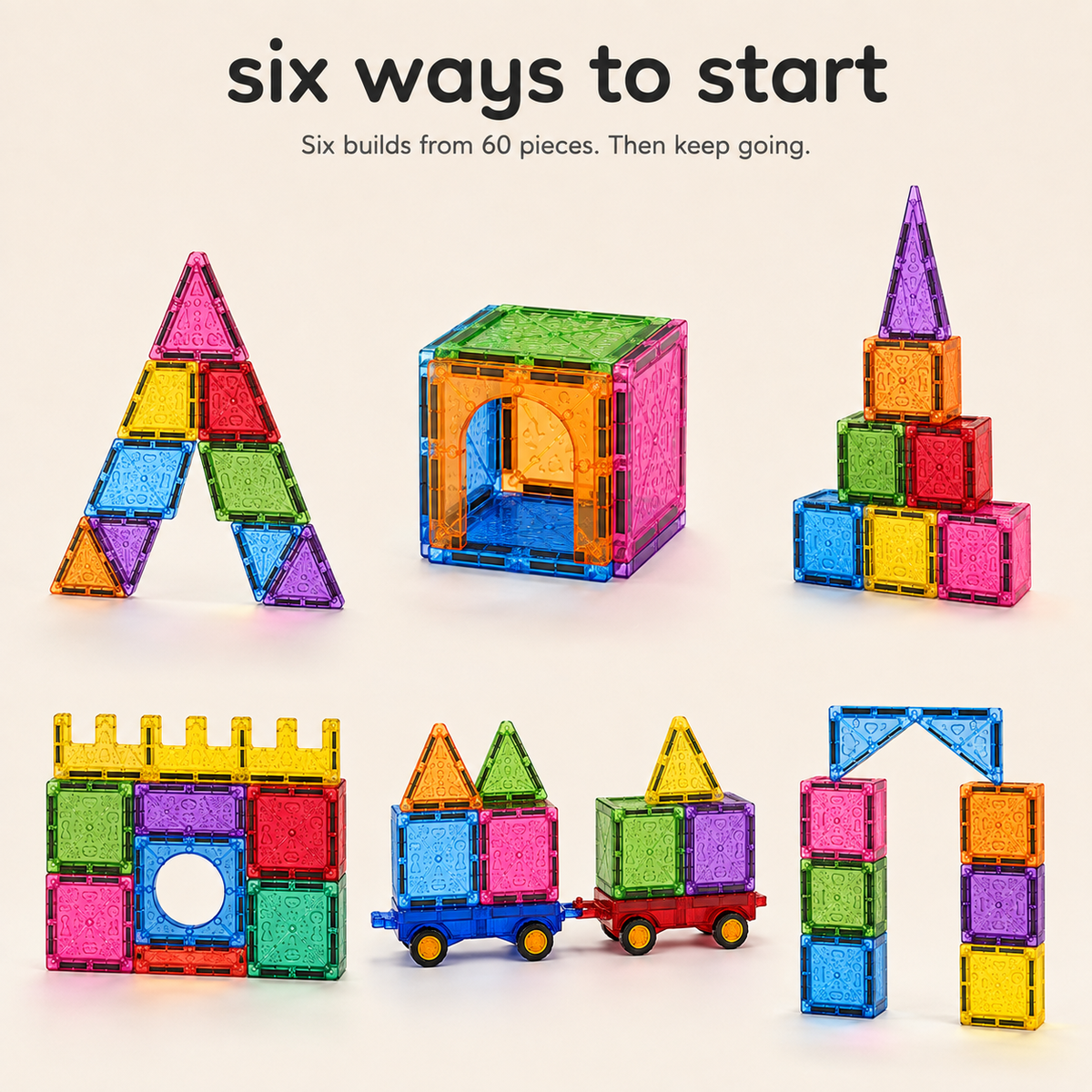 Preschool Magnetic Tile Set