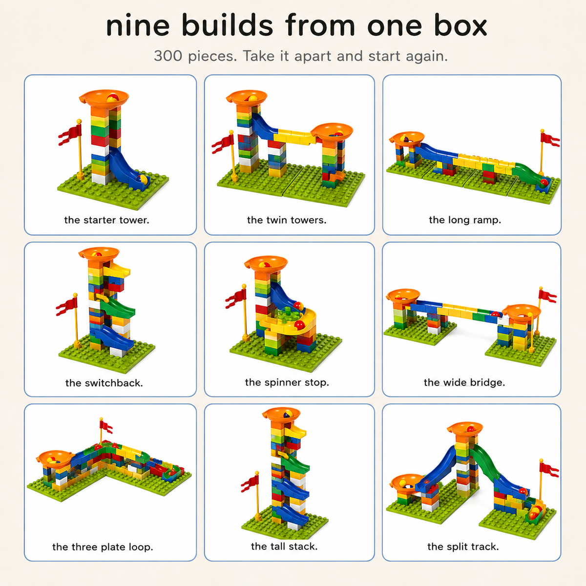 Marble Maze Building Blocks