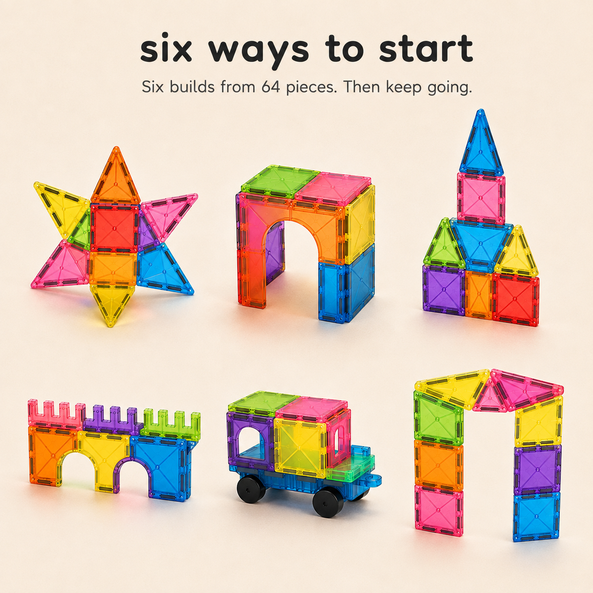 Medium Magnetic Stack Blocks