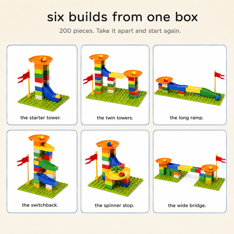 Marble Maze Building Blocks