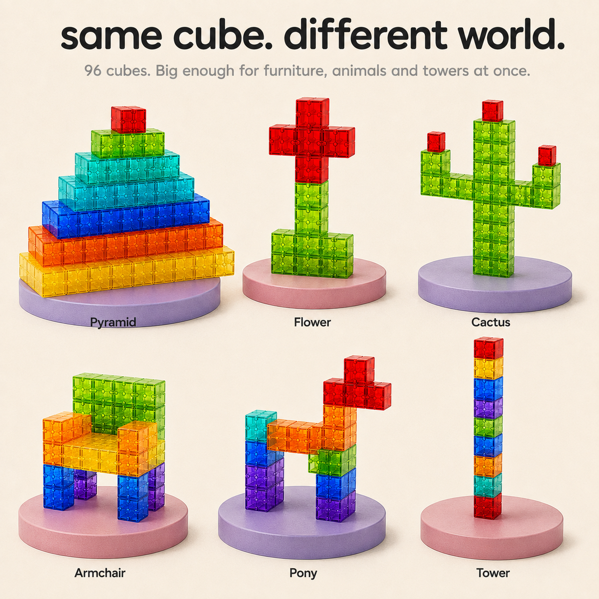 Magnet World Building Blocks