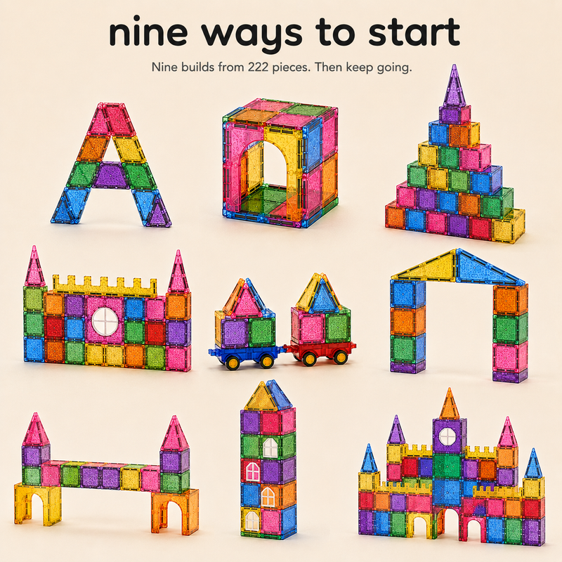 Preschool Magnetic Tile Set
