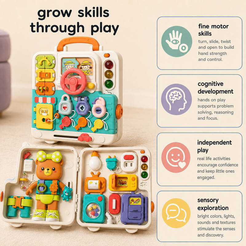 Busy Board Sensory Panel