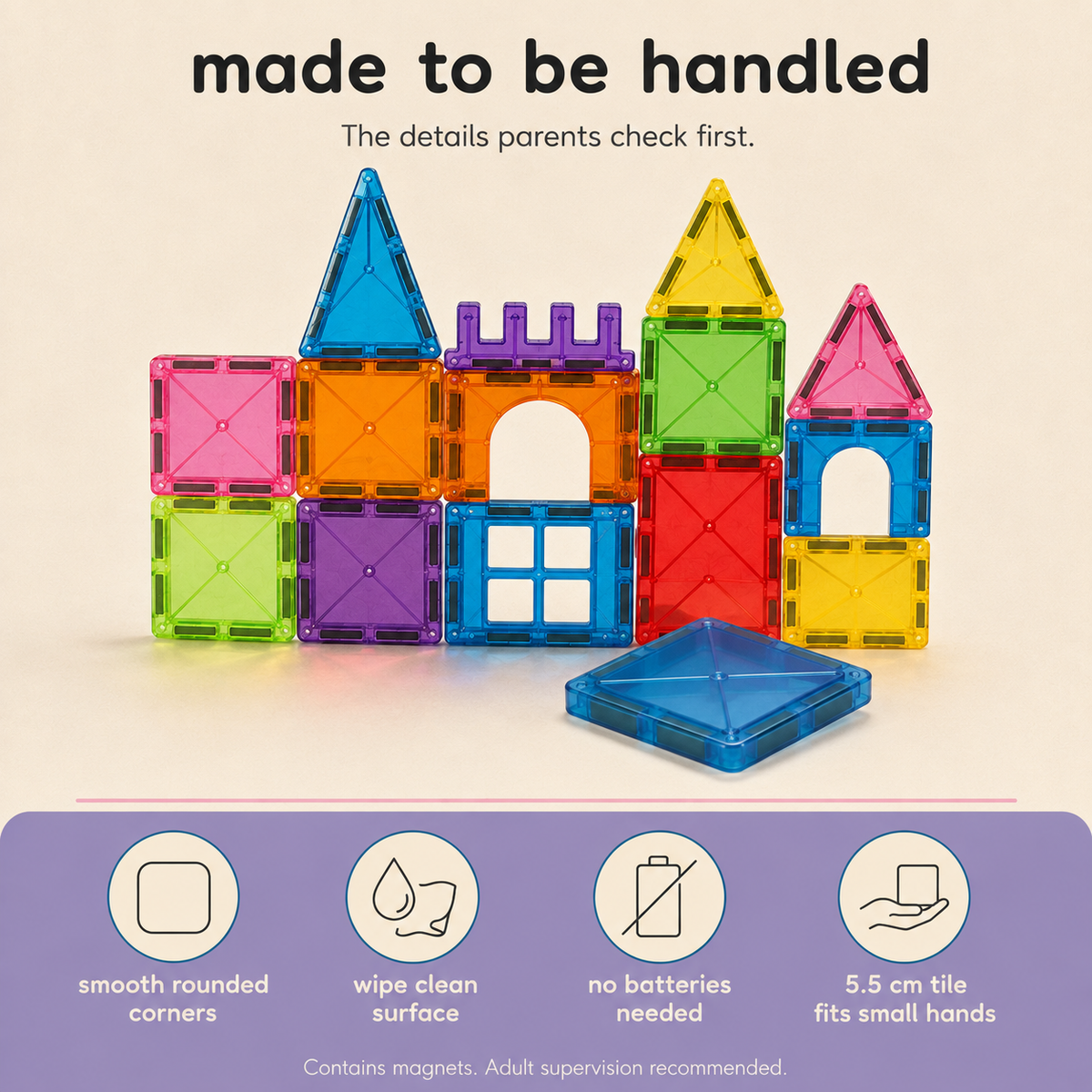 Medium Magnetic Stack Blocks