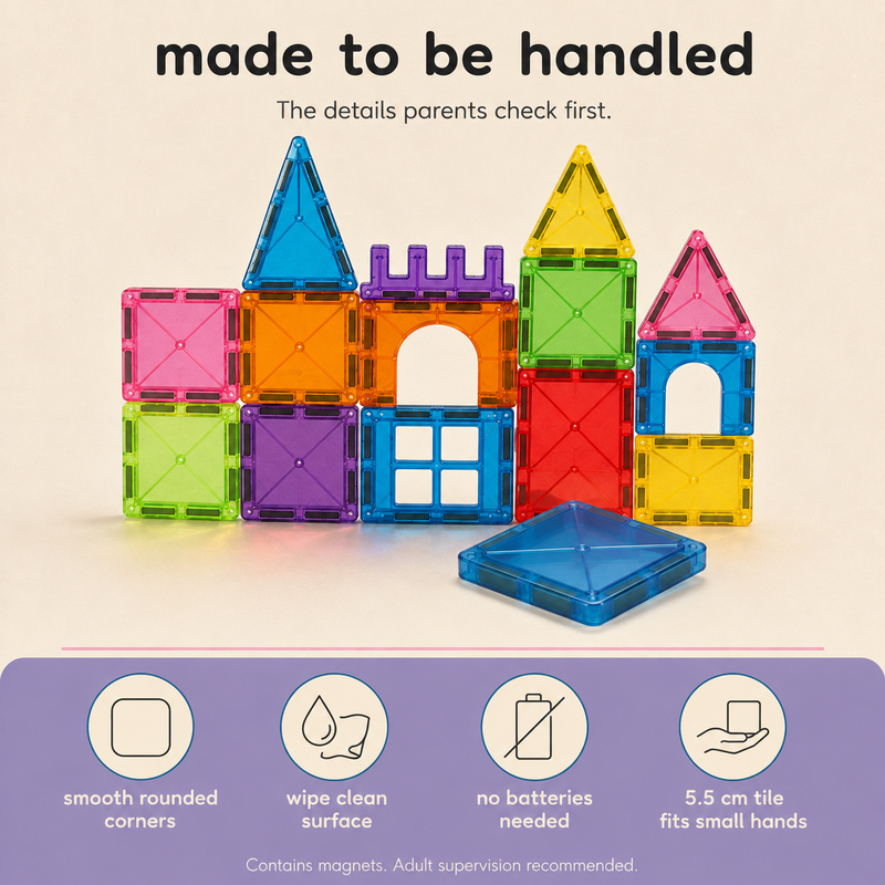 Medium Magnetic Stack Blocks