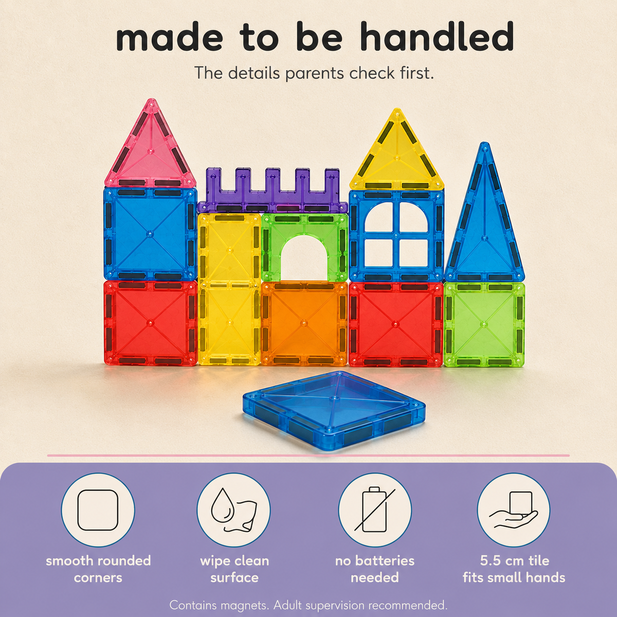 Medium Magnetic Stack Blocks