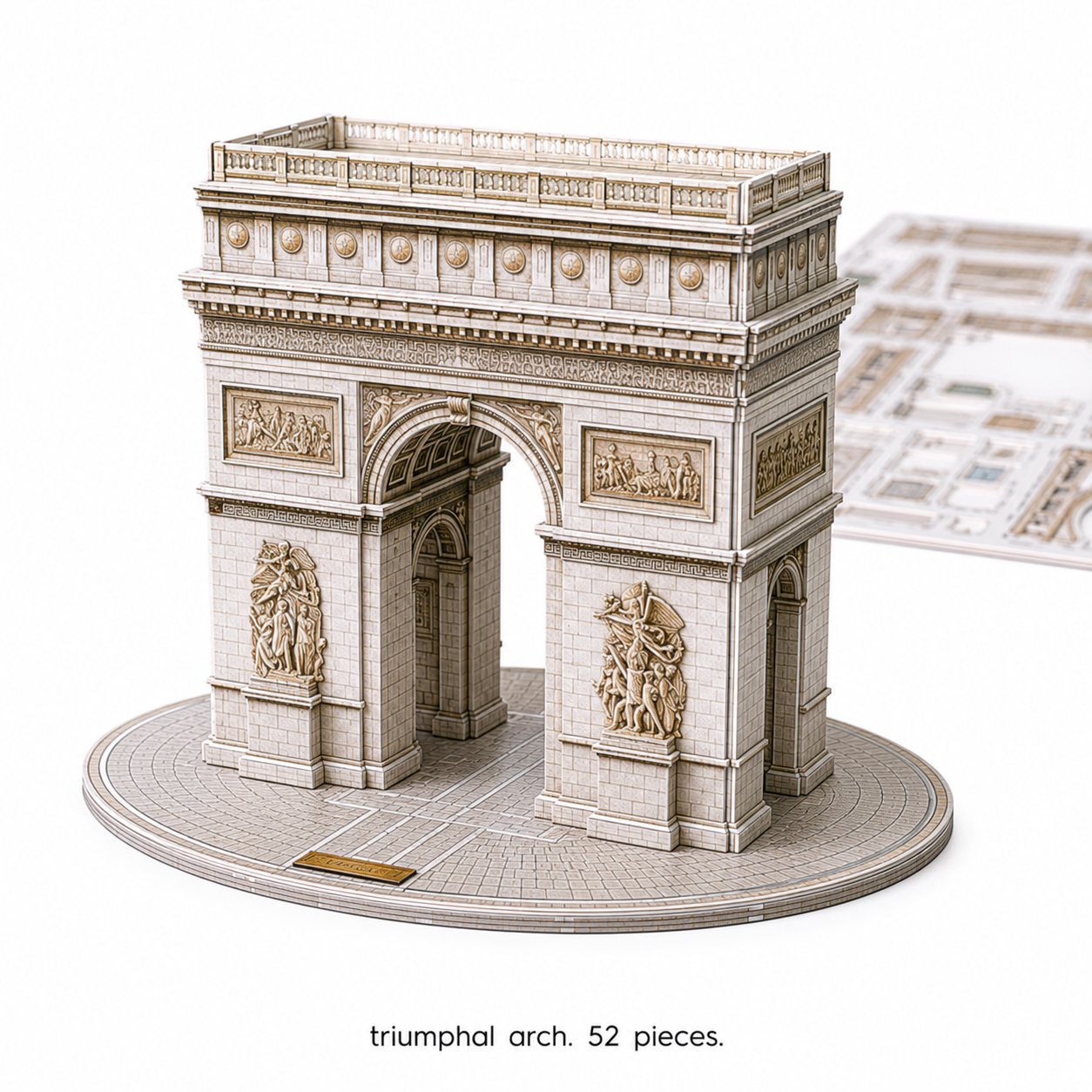 3D World Landmarks Puzzle