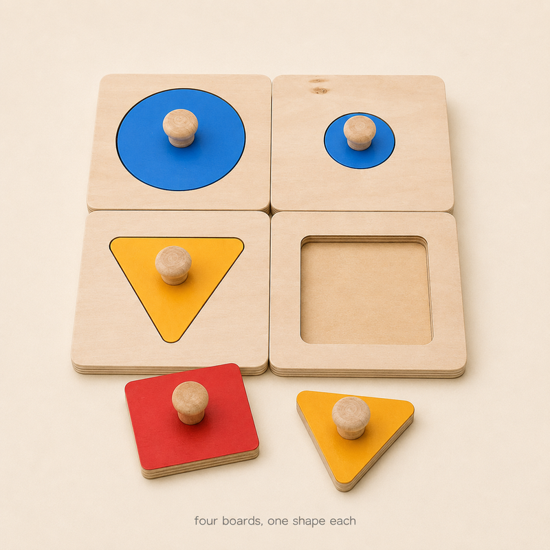 Montessori Geometric Sort Puzzle