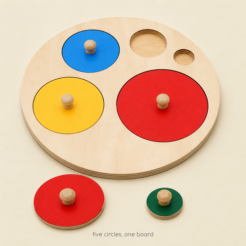 Montessori Geometric Sort Puzzle