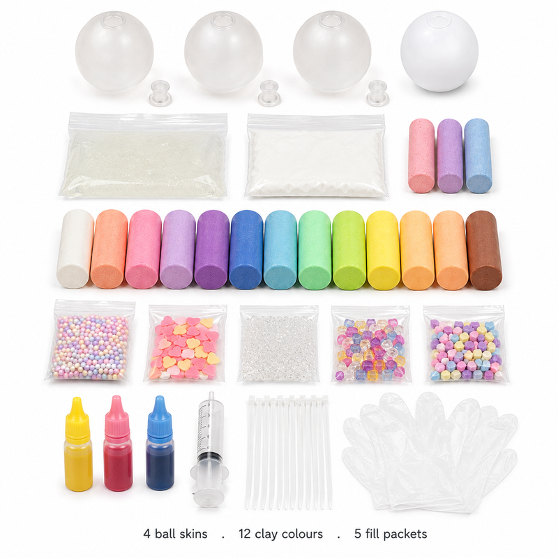 DIY Slow-Rebound Squeeze Ball Kit