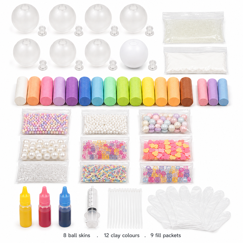 DIY Slow-Rebound Squeeze Ball Kit