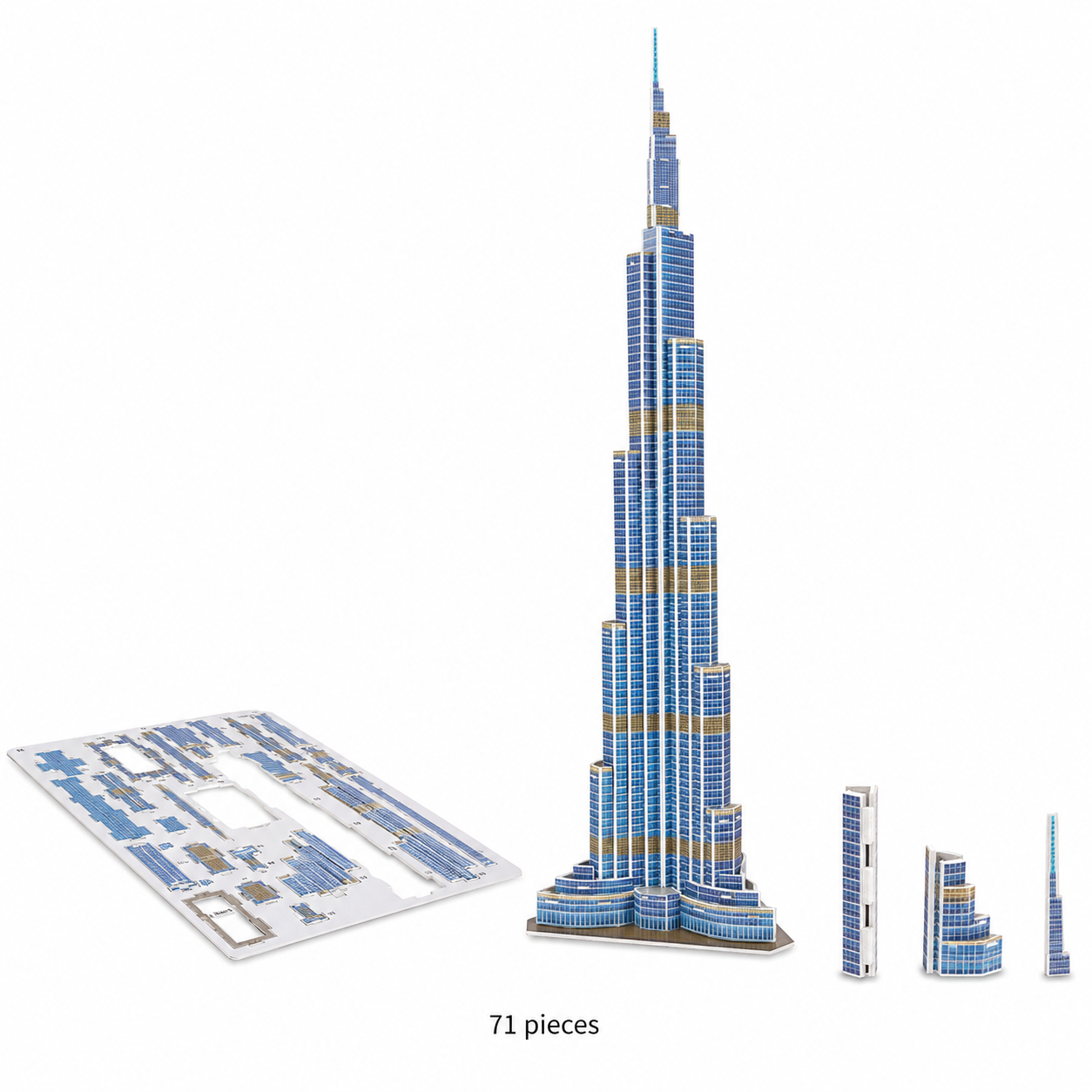 World Attractions Paper Puzzle