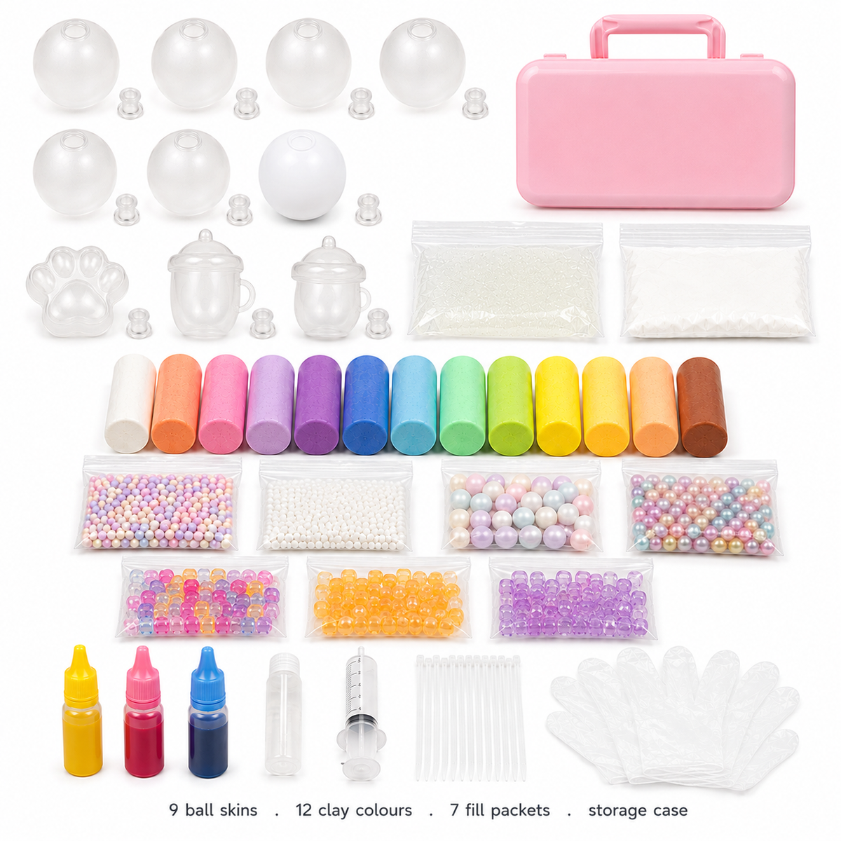 DIY Slow-Rebound Squeeze Ball Kit