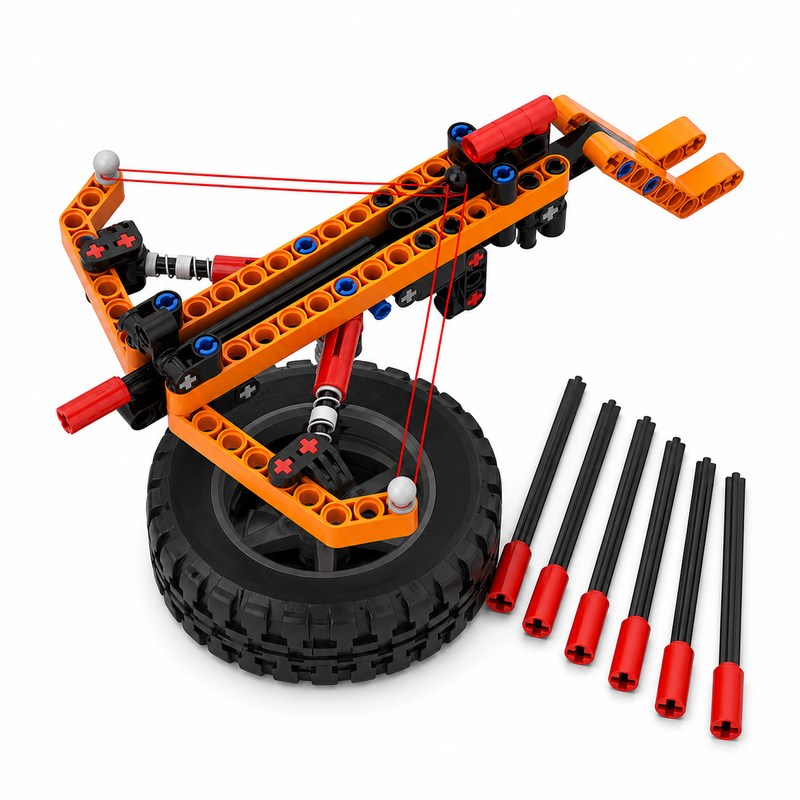 Arrow Launcher Brick Model
