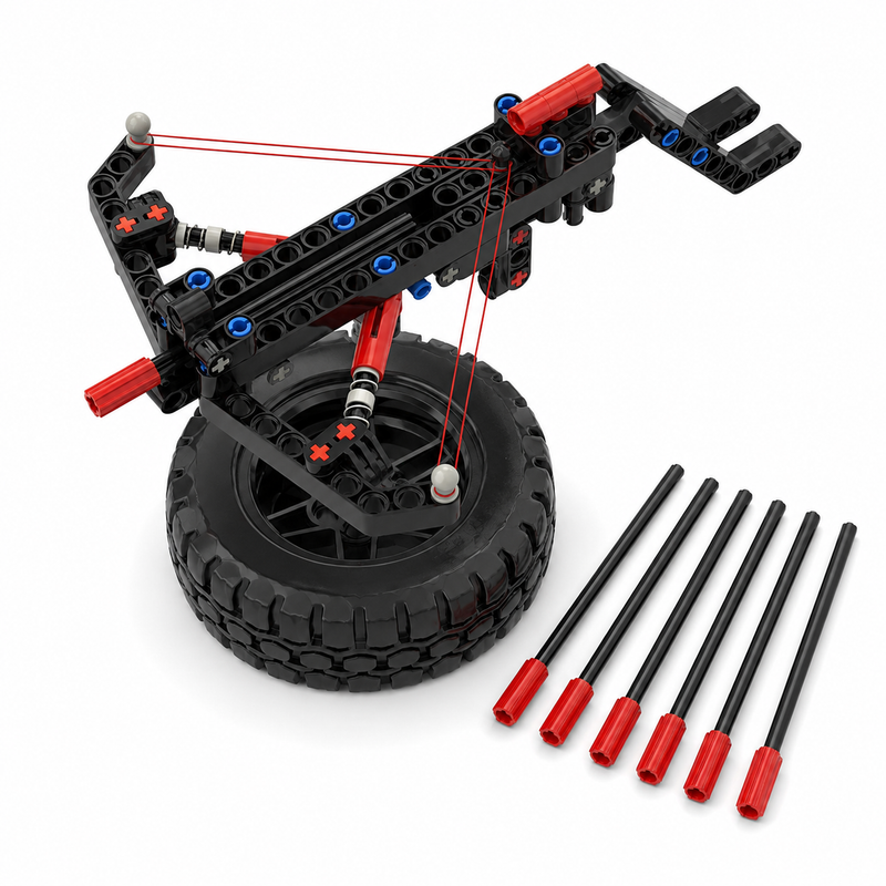 Arrow Launcher Brick Model