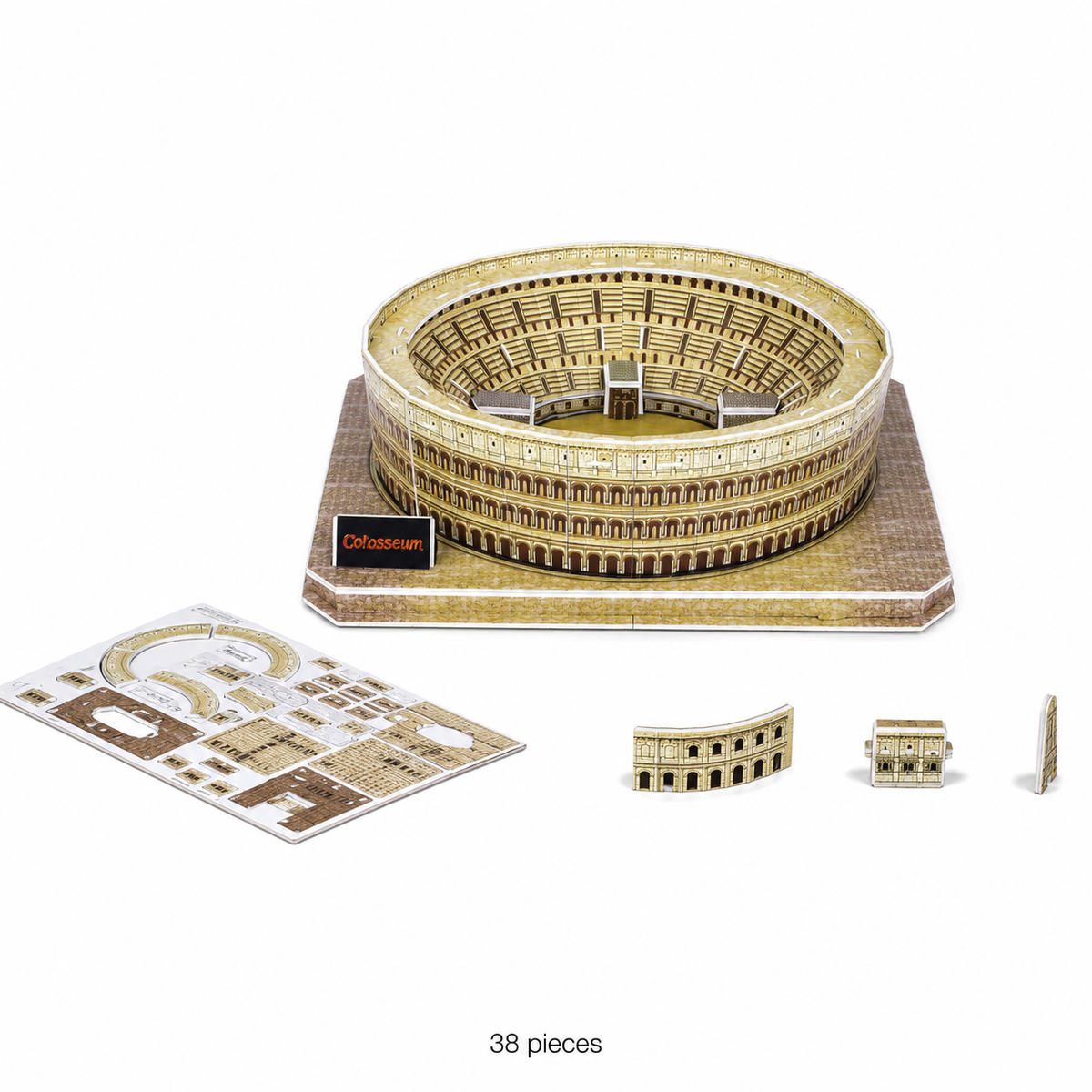 World Attractions Paper Puzzle