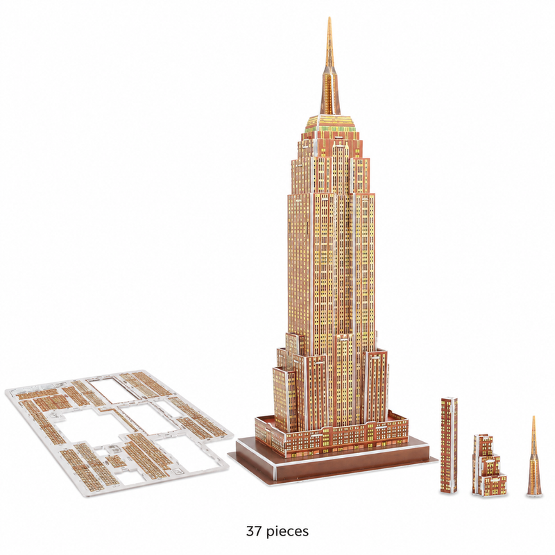 World Attractions Paper Puzzle