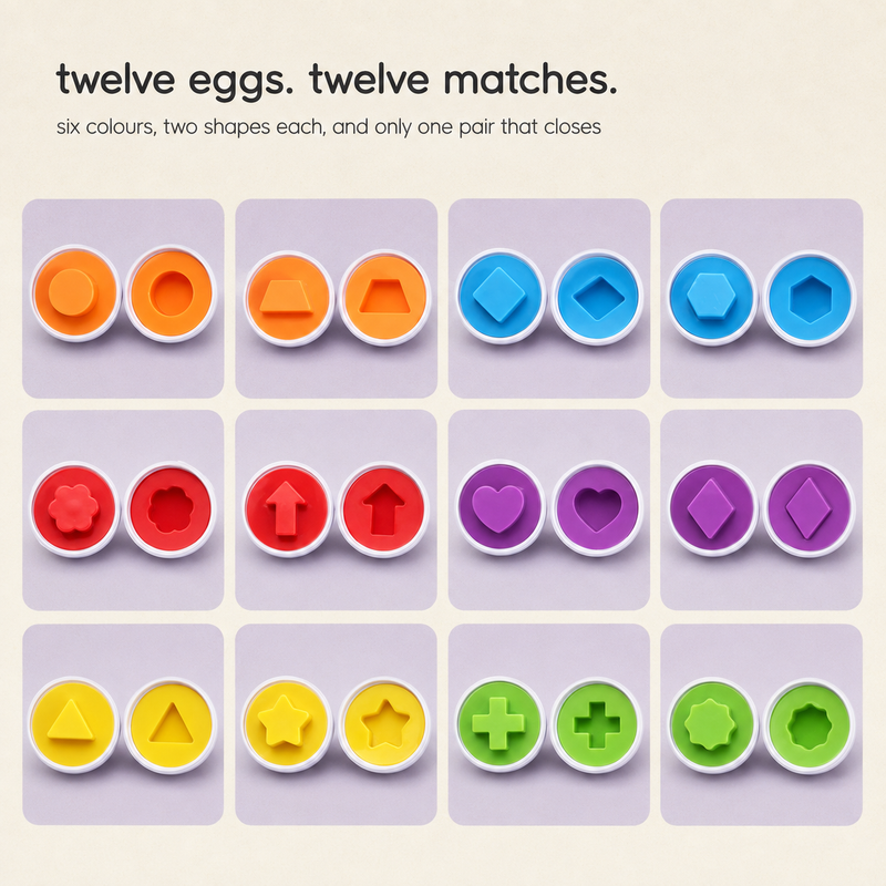 Smart Egg Shape Match Puzzle