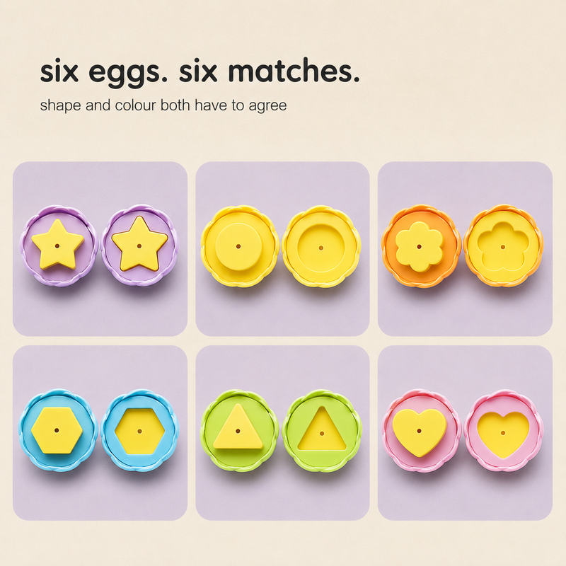 Smart Egg Shape Match Puzzle
