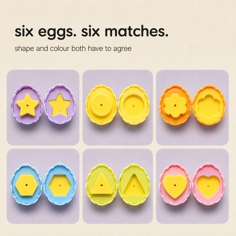 Smart Egg Shape Match Puzzle