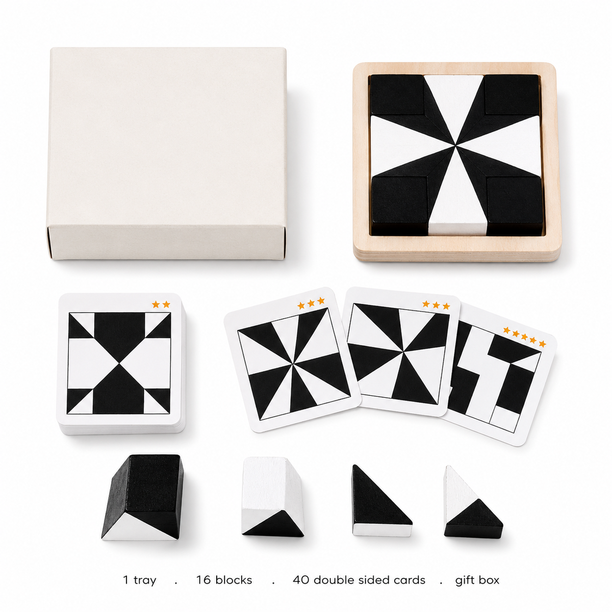 Geometric Battle Puzzle Blocks