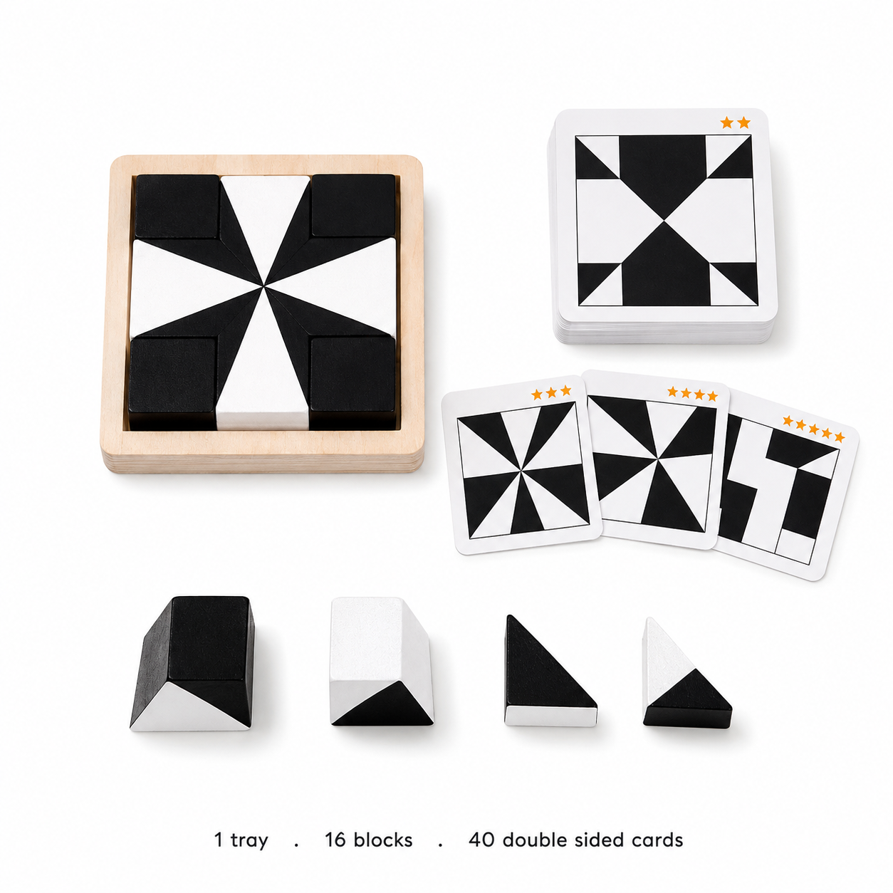 Geometric Battle Puzzle Blocks