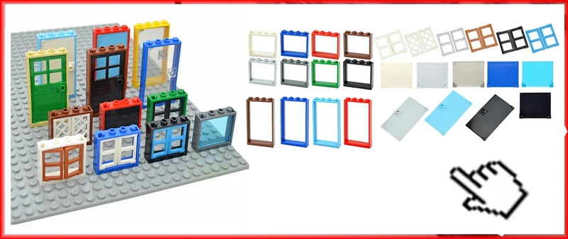 City House Building Block Parts
